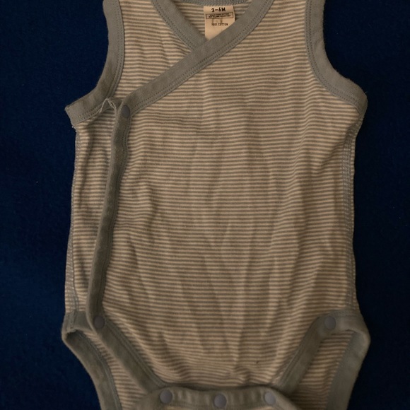 Two Sleeveless Wrap-Style Onesies - Picture 2 of 6